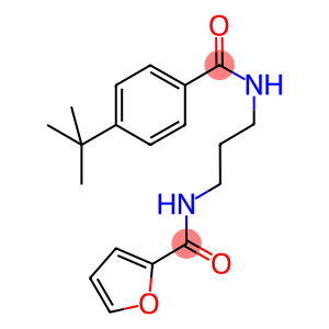 N-{3-[(4-tert-butylbenzoyl)amino]propyl}-2-furamide