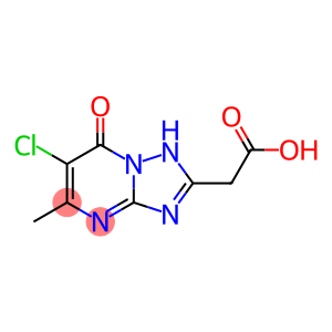 [1,2,4]Triazolo[1,5-a]pyrimidine-2-acetic acid, 6-chloro-1,7-dihydro-5-methyl-7-oxo-
