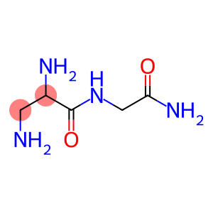 Propionamide,  2,3-diamino-N-(carbamoylmethyl)-,  DL-  (5CI)