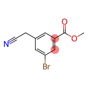 methyl 3-bromo-5-(cyanomethyl)benzoate