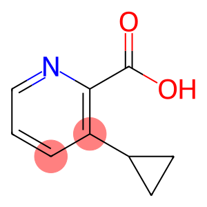 2-Pyridinecarboxylic acid, 3-cyclopropyl-