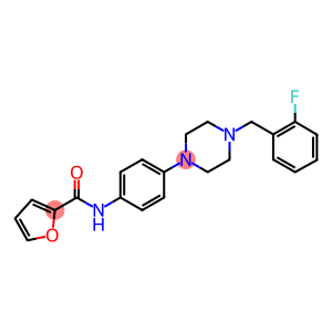 N-{4-[4-(2-fluorobenzyl)-1-piperazinyl]phenyl}-2-furamide