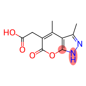 (3,4-DIMETHYL-6-OXO-1,6-DIHYDRO-PYRANO[2,3-C]-PYRAZOL-5-YL)-ACETIC ACID