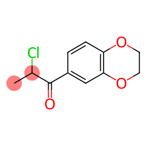 1-Propanone, 2-chloro-1-(2,3-dihydro-1,4-benzodioxin-6-yl)-