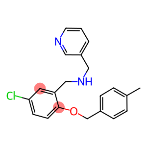 N-{5-chloro-2-[(4-methylbenzyl)oxy]benzyl}-N-(3-pyridinylmethyl)amine