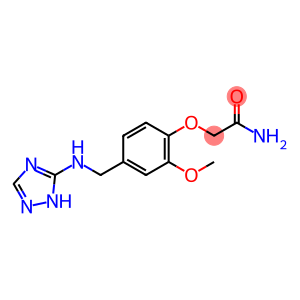 2-(2-METHOXY-4-((1H-1,2,4-TRIAZOL-3-YLAMINO)METHYL)PHENOXY)ACETAMIDE