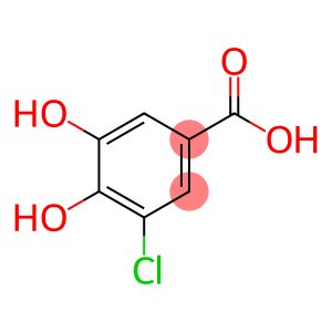 3-chloro-4,5-dihydroxybenzoic acid