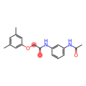 N-[3-(acetylamino)phenyl]-2-(3,5-dimethylphenoxy)acetamide