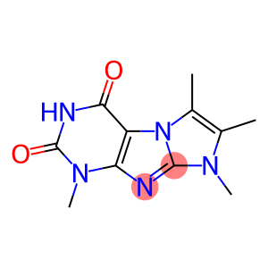 1,2,3,7-Tetramethyl-1H,7H-1,3a,5,7,8-pentaaza-cyclopenta[a]indene-4,6-dione