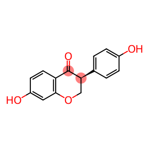 (3S)-7-hydroxy-3-(4-hydroxyphenyl)-2,3-dihydrochromen-4-one