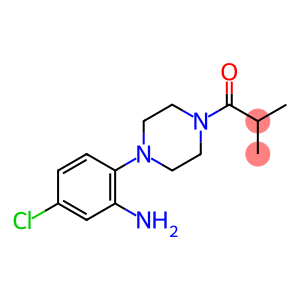 5-CHLORO-2-(4-ISOBUTYRYLPIPERAZIN-1-YL)ANILINE