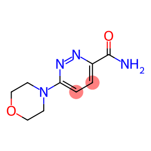 3-Pyridazinecarboxamide, 6-(4-morpholinyl)-