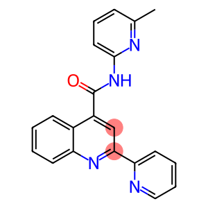 N-(6-methylpyridin-2-yl)-2-(pyridin-2-yl)quinoline-4-carboxamide