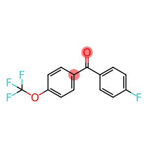 (4-Fluorophenyl)[4-(trifluoromethoxy)phenyl]methanone