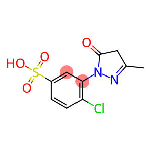 1-(2-氯-5-磺酸基苯基)-3-甲基-5-吡唑啉酮