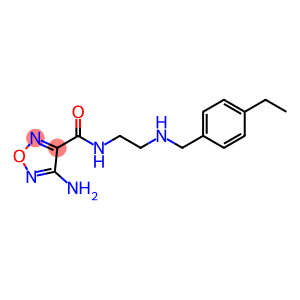 4-AMINO-N-(2-((4-ETHYLBENZYL)AMINO)ETHYL)-1,2,5-OXADIAZOLE-3-CARBOXAMIDE
