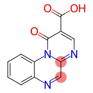 1-Oxo-1H-pyrimido[1,2-a]quinoxaline-2-carboxylic acid