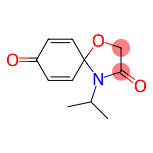 1-Oxa-4-azaspiro[4.5]deca-6,9-diene-3,8-dione, 4-(1-methylethyl)-