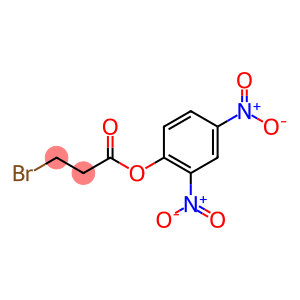 Propanoic acid, 3-bromo-, 2,4-dinitrophenyl ester
