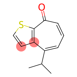 8H-Cyclohepta[b]thiophen-8-one, 4-(1-methylethyl)-