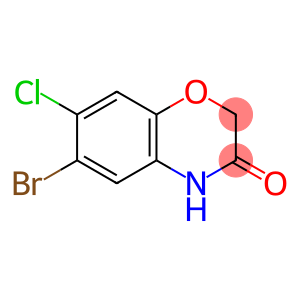 6-Bromo-7-chloro-4H-benzo[1,4]oxazin-3-one