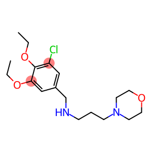 N-(3-chloro-4,5-diethoxybenzyl)-N-[3-(4-morpholinyl)propyl]amine