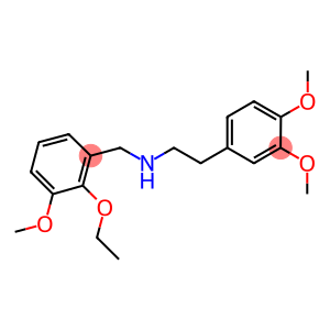 2-(3,4-dimethoxyphenyl)-N-(2-ethoxy-3-methoxybenzyl)ethanamine