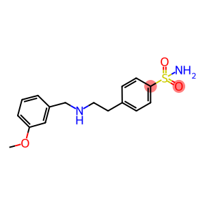 4-{2-[(3-methoxybenzyl)amino]ethyl}benzenesulfonamide