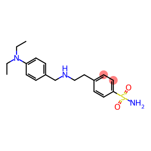 4-(2-{[4-(diethylamino)benzyl]amino}ethyl)benzenesulfonamide