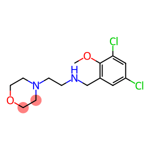 N-(3,5-dichloro-2-methoxybenzyl)-N-[2-(4-morpholinyl)ethyl]amine