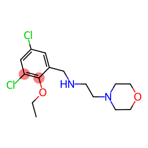 N-(3,5-dichloro-2-ethoxybenzyl)-N-[2-(4-morpholinyl)ethyl]amine