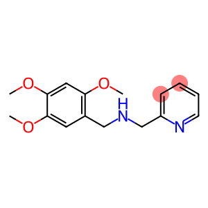 N-(2-pyridinylmethyl)-N-(2,4,5-trimethoxybenzyl)amine