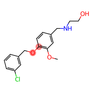 2-({4-[(3-chlorobenzyl)oxy]-3-methoxybenzyl}amino)ethanol