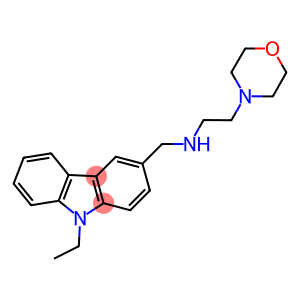 N-[(9-ethyl-9H-carbazol-3-yl)methyl]-N-[2-(4-morpholinyl)ethyl]amine