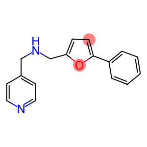 N-[(5-phenyl-2-furyl)methyl]-N-(4-pyridinylmethyl)amine