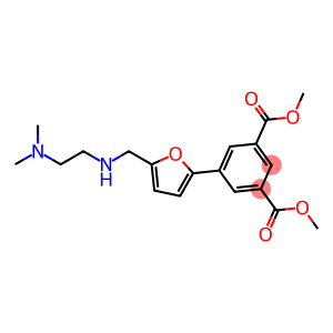 dimethyl 5-[5-({[2-(dimethylamino)ethyl]amino}methyl)furan-2-yl]benzene-1,3-dicarboxylate