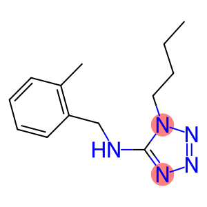 1-butyl-N-(2-methylbenzyl)-1H-tetraazol-5-amine