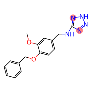 N-[4-(benzyloxy)-3-methoxybenzyl]-N-(2H-tetraazol-5-yl)amine