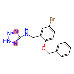 N-[2-(benzyloxy)-5-bromobenzyl]-N-(2H-tetraazol-5-yl)amine