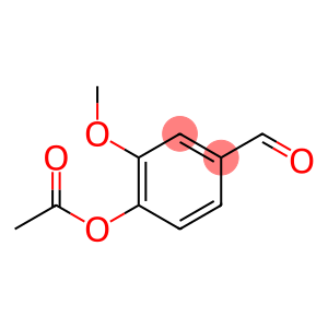 (4-methanoyl-2-methoxy-phenyl) ethanoate