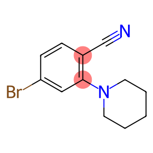 4-Bromo-2-(piperidin-1-yl)benzonitrile