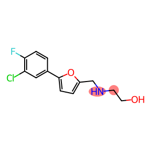 2-(((5-(3-CHLORO-4-FLUOROPHENYL)-2-FURYL)METHYL)AMINO)ETHANOL