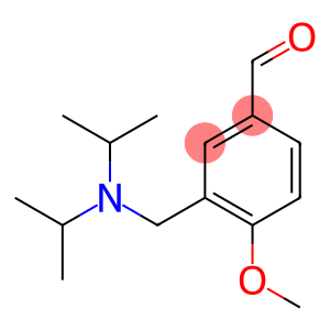 3-[(di(propan-2-yl)amino)methyl]-4-methoxy-benzaldehyde