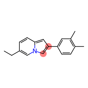 2-(3,4-DIMETHYL-PHENYL)-6-ETHYL-INDOLIZINE