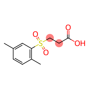 Propanoic acid, 3-[(2,5-dimethylphenyl)sulfonyl]-