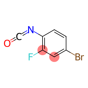 Benzene, 4-bromo-2-fluoro-1-isocyanato- (9CI)