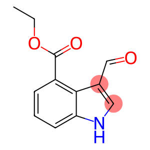 3-Formyl-4-ethoxycarbonyl-1H-indole