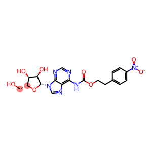 Adenosine, N-[[2-(4-nitrophenyl)ethoxy]carbonyl]-