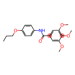 3,4,5-trimethoxy-N-(4-propoxyphenyl)benzamide