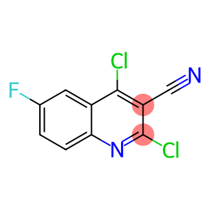 2,4-Dichloro-6-fluoro-3-quinolinecarbonitrile